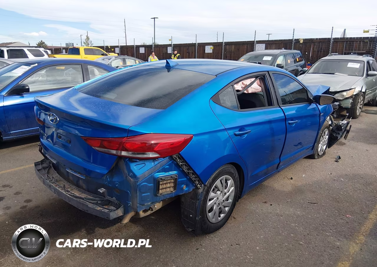 2017 Hyundai Elantra Se VIN:KMHD74LF6HU398271 - 4