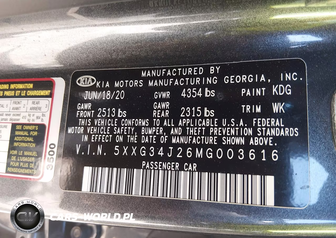 2021 Kia K5 Ex VIN:5XXG34J26MG003616 - 9