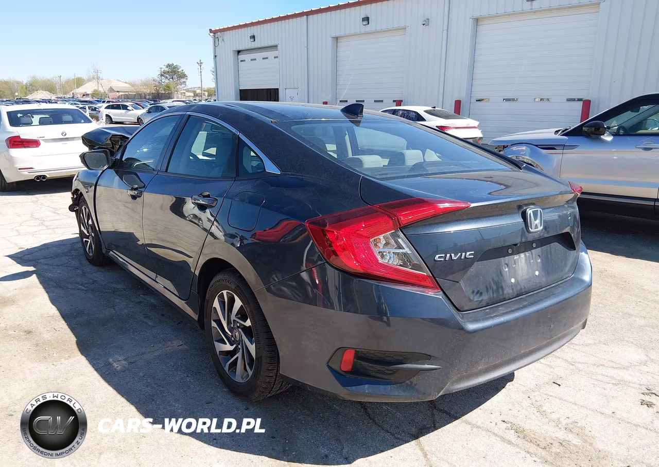 2018 Honda Civic Ex VIN:19XFC2F70JE033168 - 3