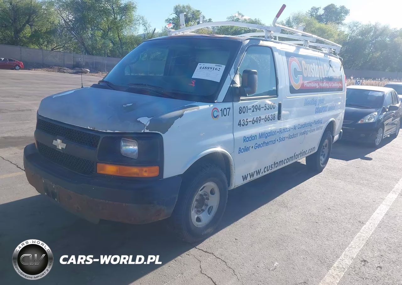 2008 Chevrolet Express Work Van VIN:1GCGG25C881129652 - 2