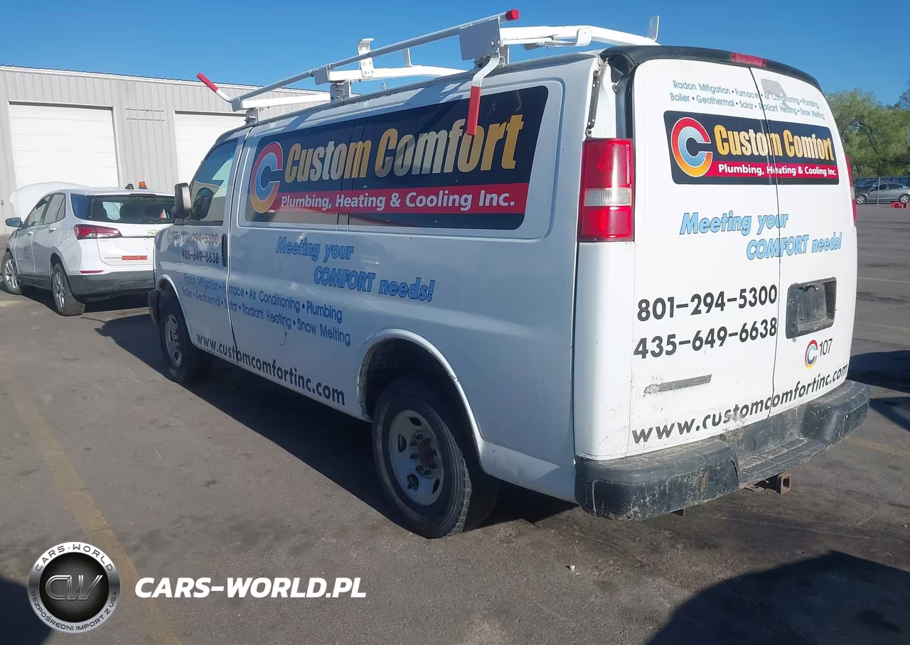 2008 Chevrolet Express Work Van VIN:1GCGG25C881129652 - 3