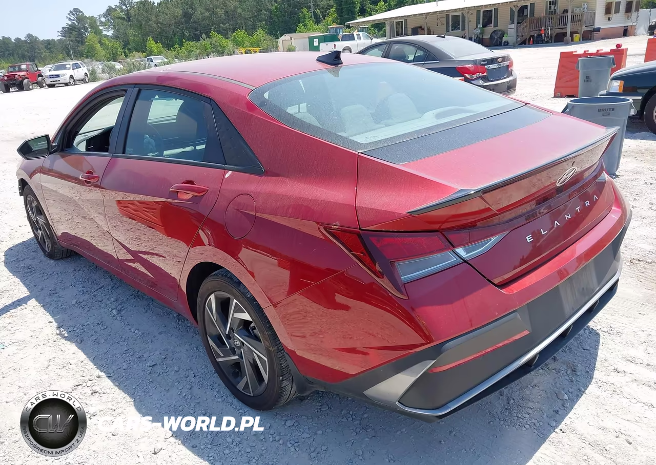 2025 Hyundai Elantra Sel Sport VIN:KMHLM4DG7SU957006 - 3