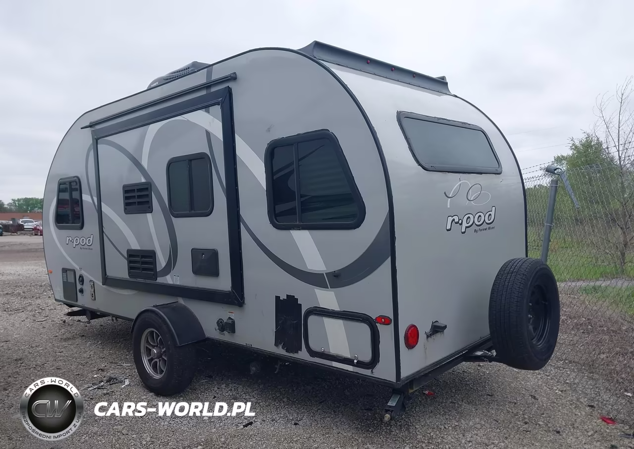 2019 Forest River R-Pod Rp189 VIN:4X4TRPU16KB021967 - 3