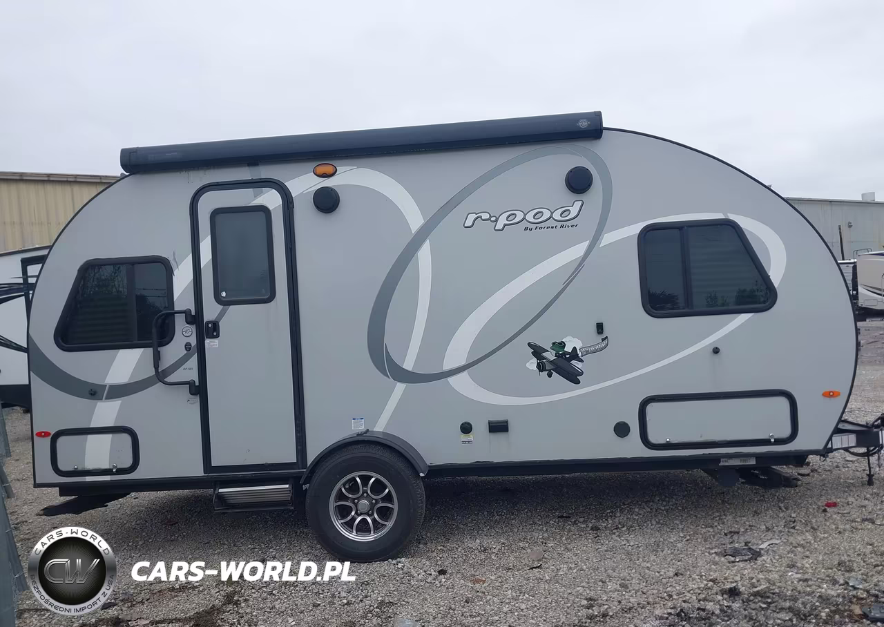 2019 Forest River R-Pod Rp189 VIN:4X4TRPU16KB021967 - 4