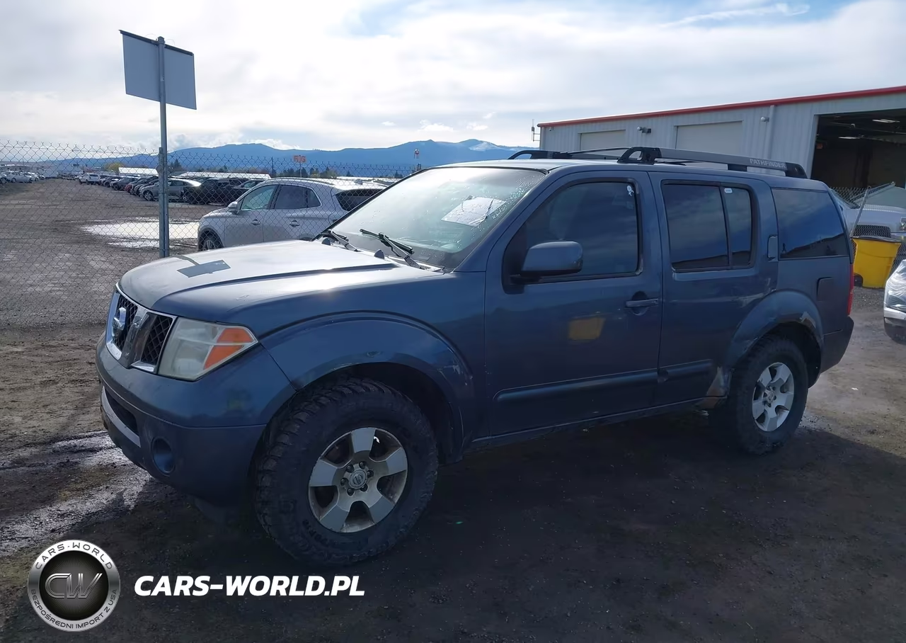 2005 Nissan Pathfinder Se VIN:5N1AR18W25C764717 - 2