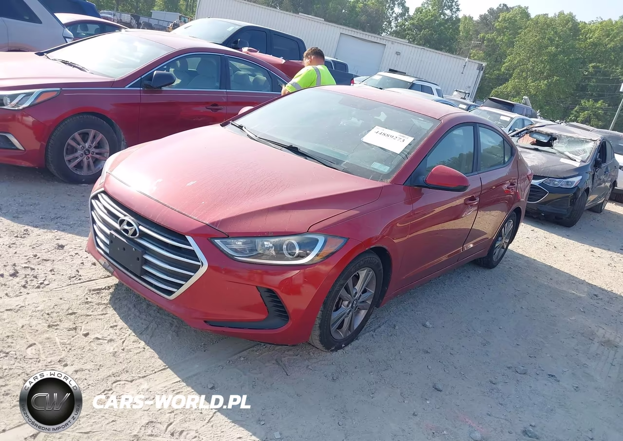 2017 Hyundai Elantra Se VIN:5NPD84LF4HH007596 - 2