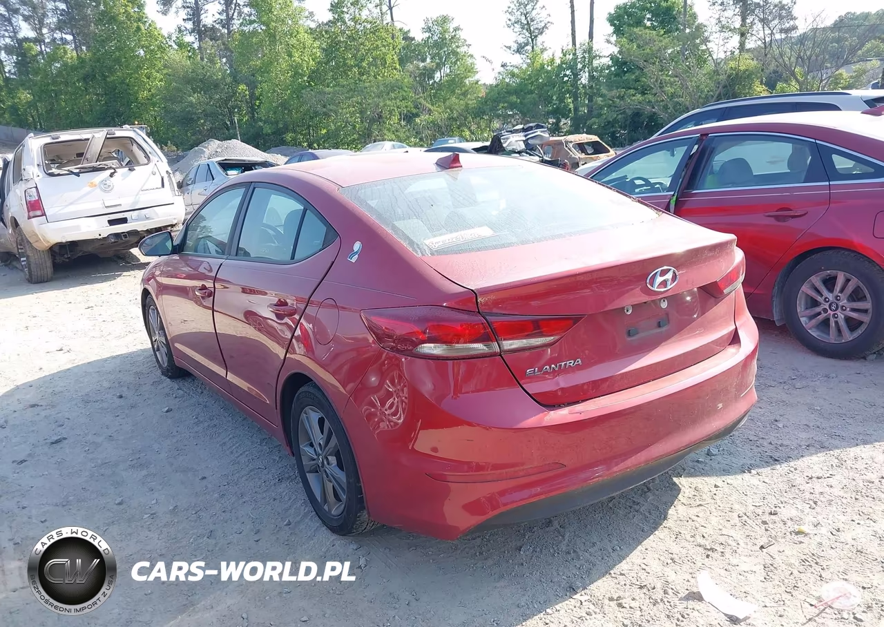 2017 Hyundai Elantra Se VIN:5NPD84LF4HH007596 - 3