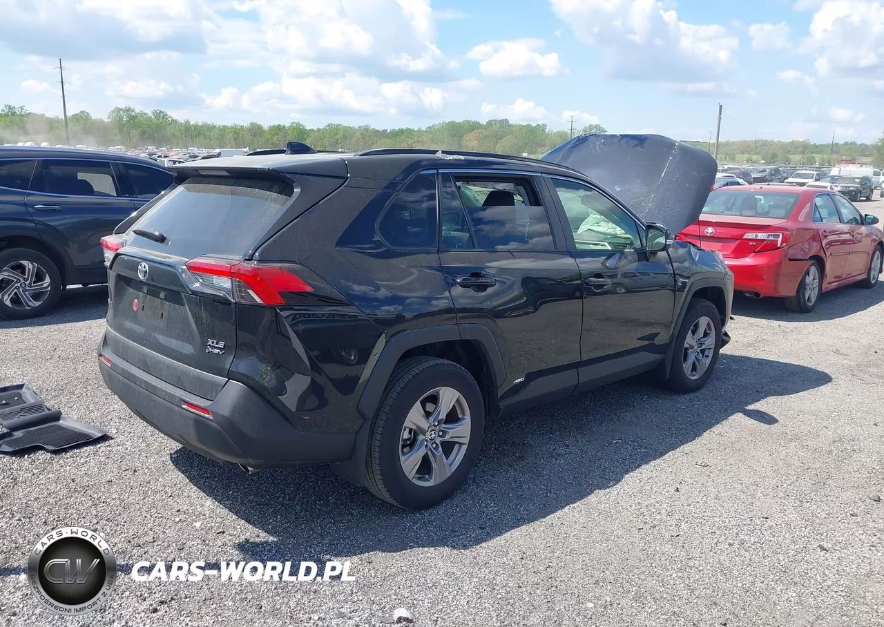 2025 Toyota Rav4 Hybrid Xle VIN:JTMRWRFV6SJ062254 - 4