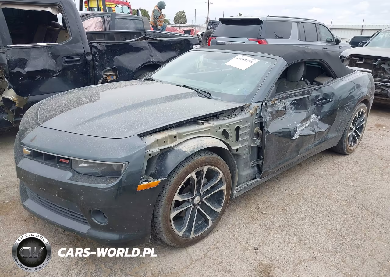 2014 Chevrolet Camaro 2Lt VIN:2G1FC3D35E9155978 - 2