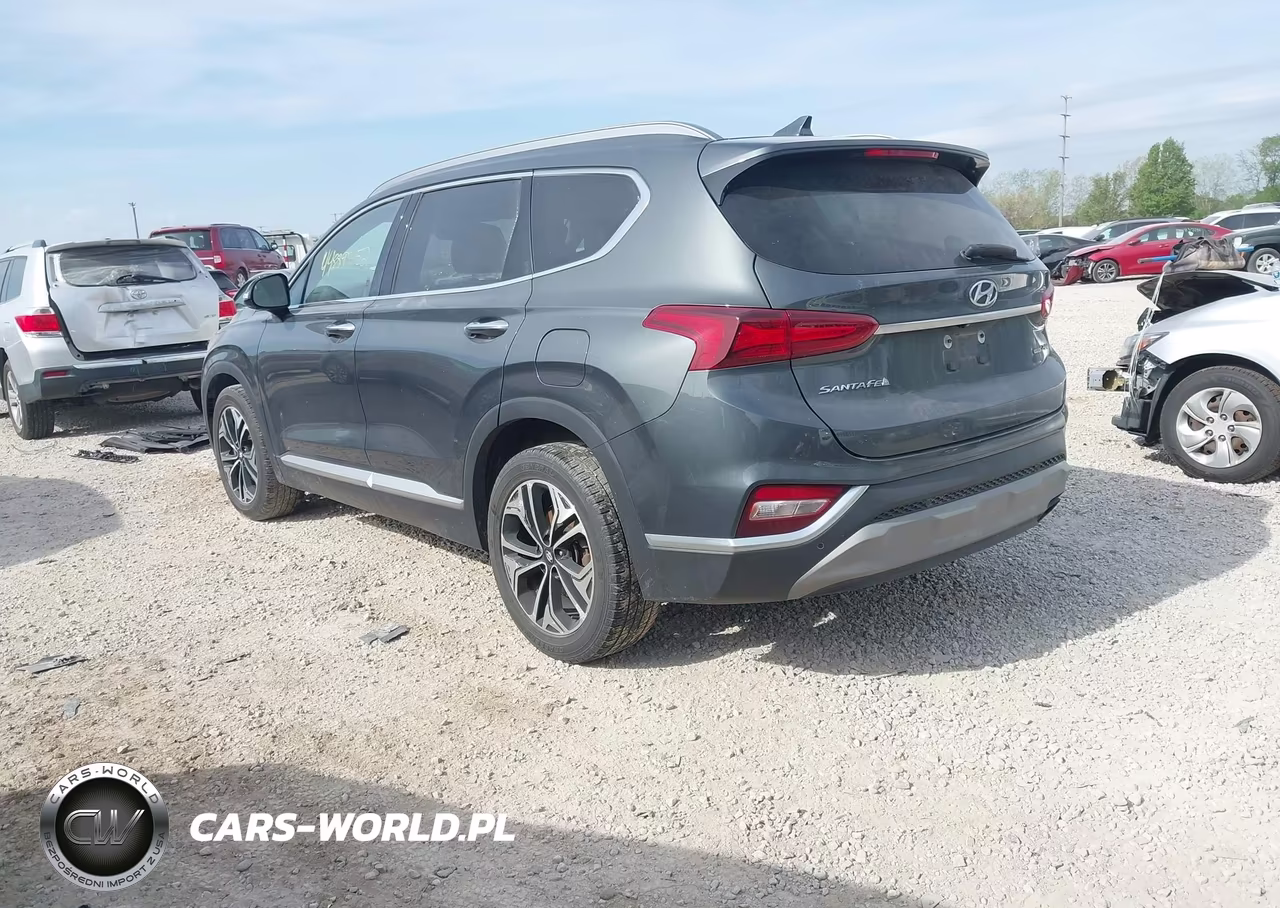 2019 Hyundai Santa Fe Limited 2.0T VIN:5NMS5CAA5KH069403 - 3