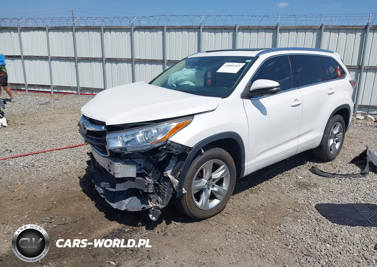 2016 Toyota Highlander Limited Platinum V6 VIN:5TDYKRFH0GS169425 - 2