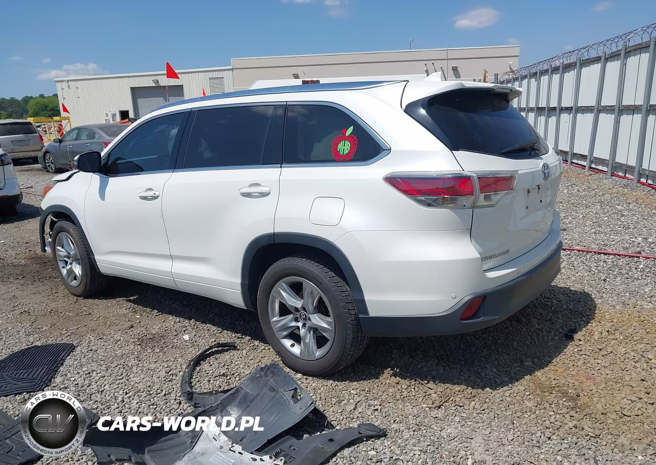 2016 Toyota Highlander Limited Platinum V6 VIN:5TDYKRFH0GS169425 - 3