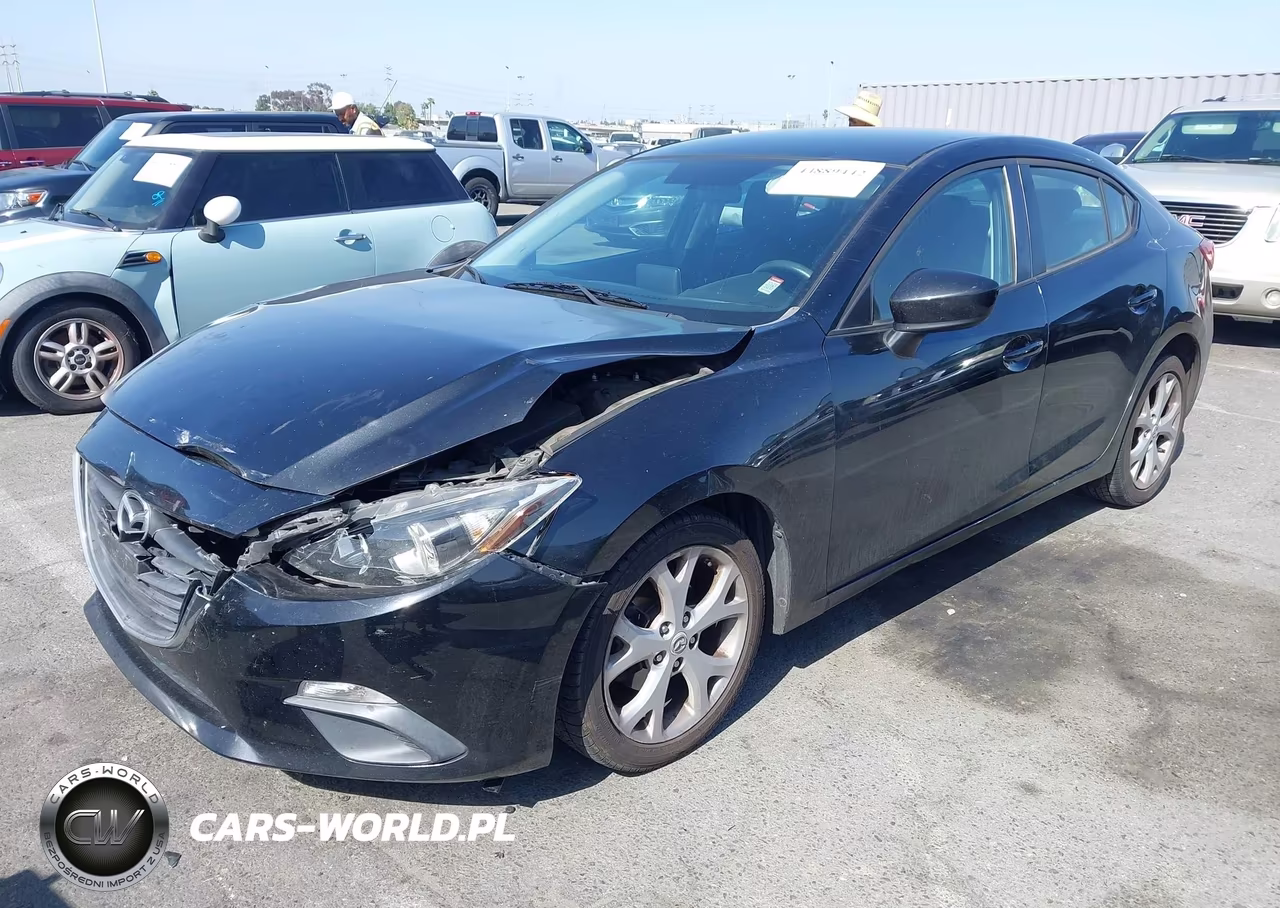 2015 Mazda Mazda3 I Sport VIN:3MZBM1U76FM186124 - 2