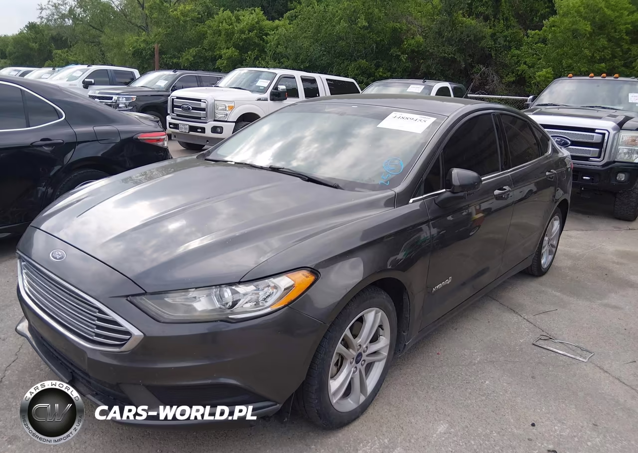 2018 Ford Fusion Hybrid Se VIN:3FA6P0LU0JR128346 - 2