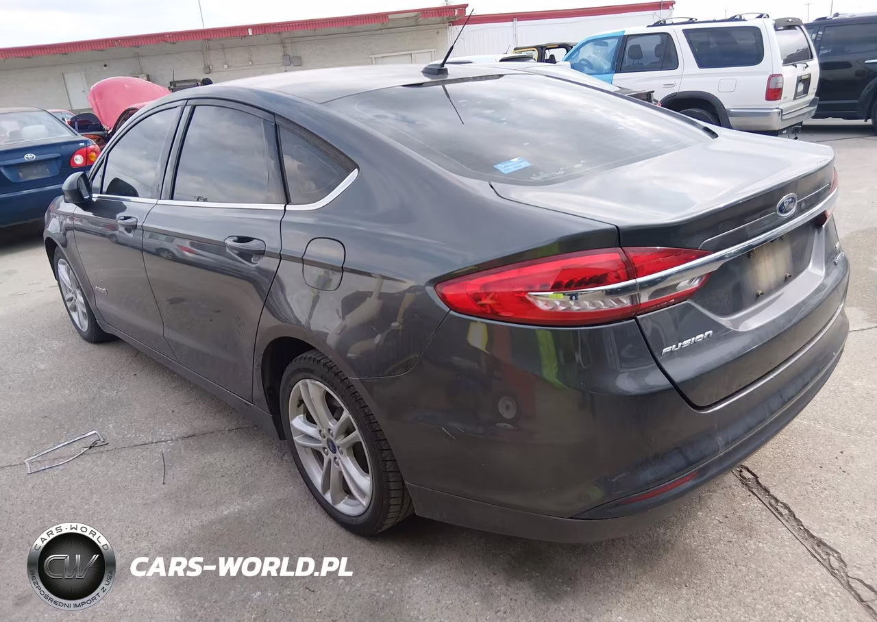 2018 Ford Fusion Hybrid Se VIN:3FA6P0LU0JR128346 - 3