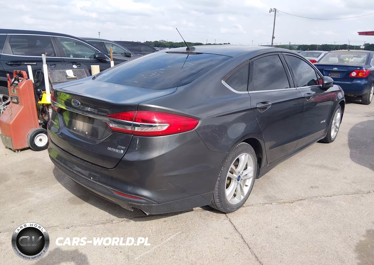 2018 Ford Fusion Hybrid Se VIN:3FA6P0LU0JR128346 - 4