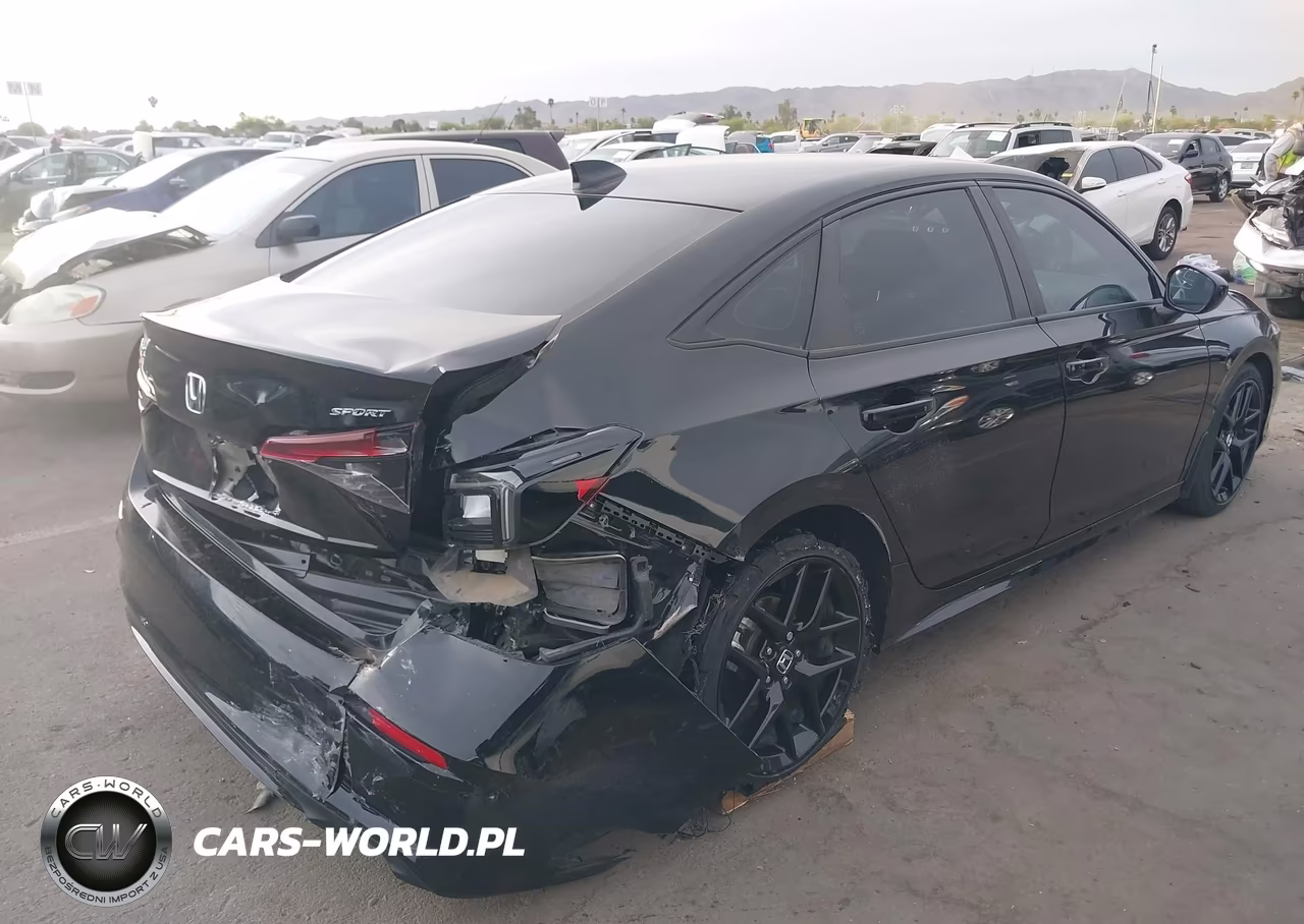 2025 Honda Civic Sport VIN:2HGFE2F50SH522430 - 4