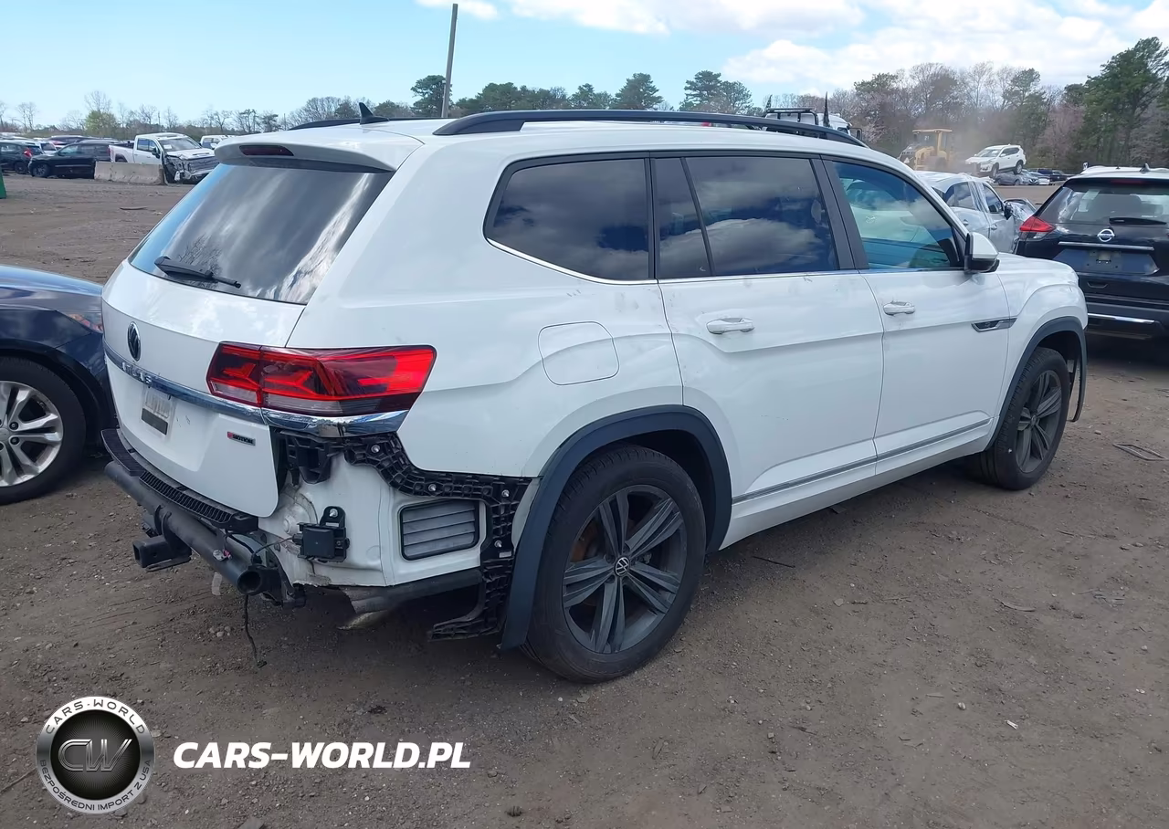 2021 Volkswagen Atlas 3.6L V6 Se W-Technology R-Line VIN:1V2RR2CA4MC549541 - 4