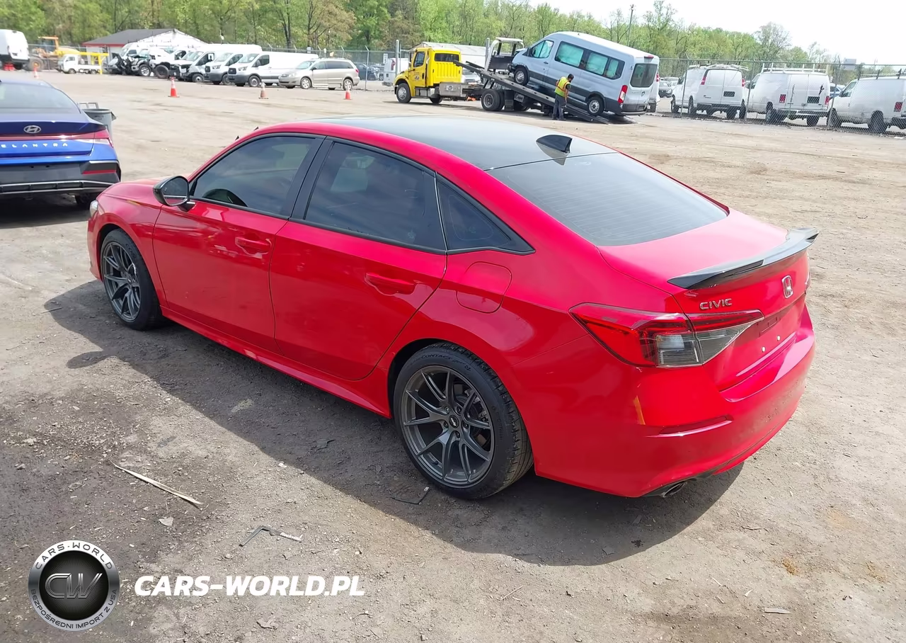 2024 Honda Civic Si Sedan VIN:2HGFE1E59RH476327 - 3