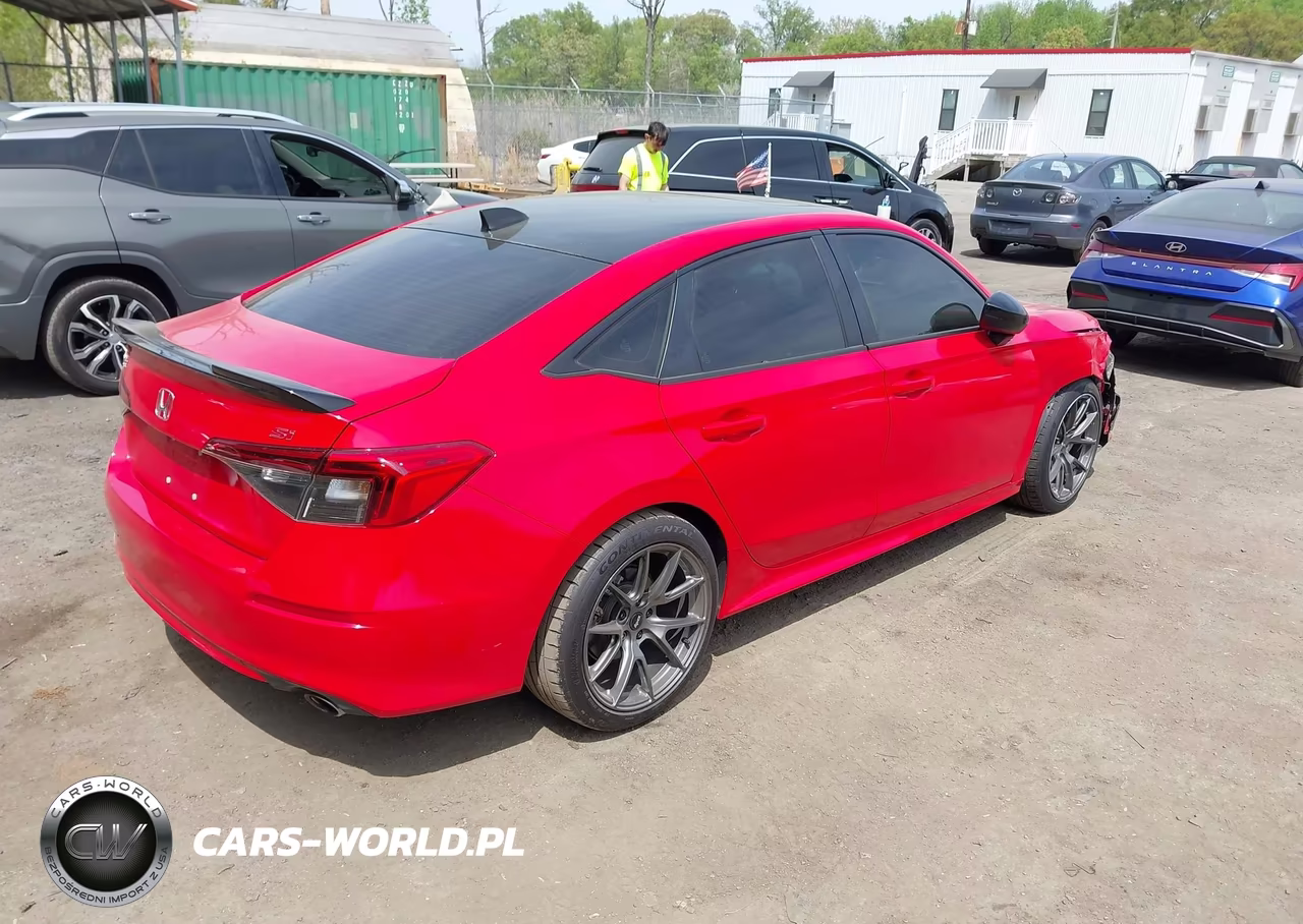 2024 Honda Civic Si Sedan VIN:2HGFE1E59RH476327 - 4