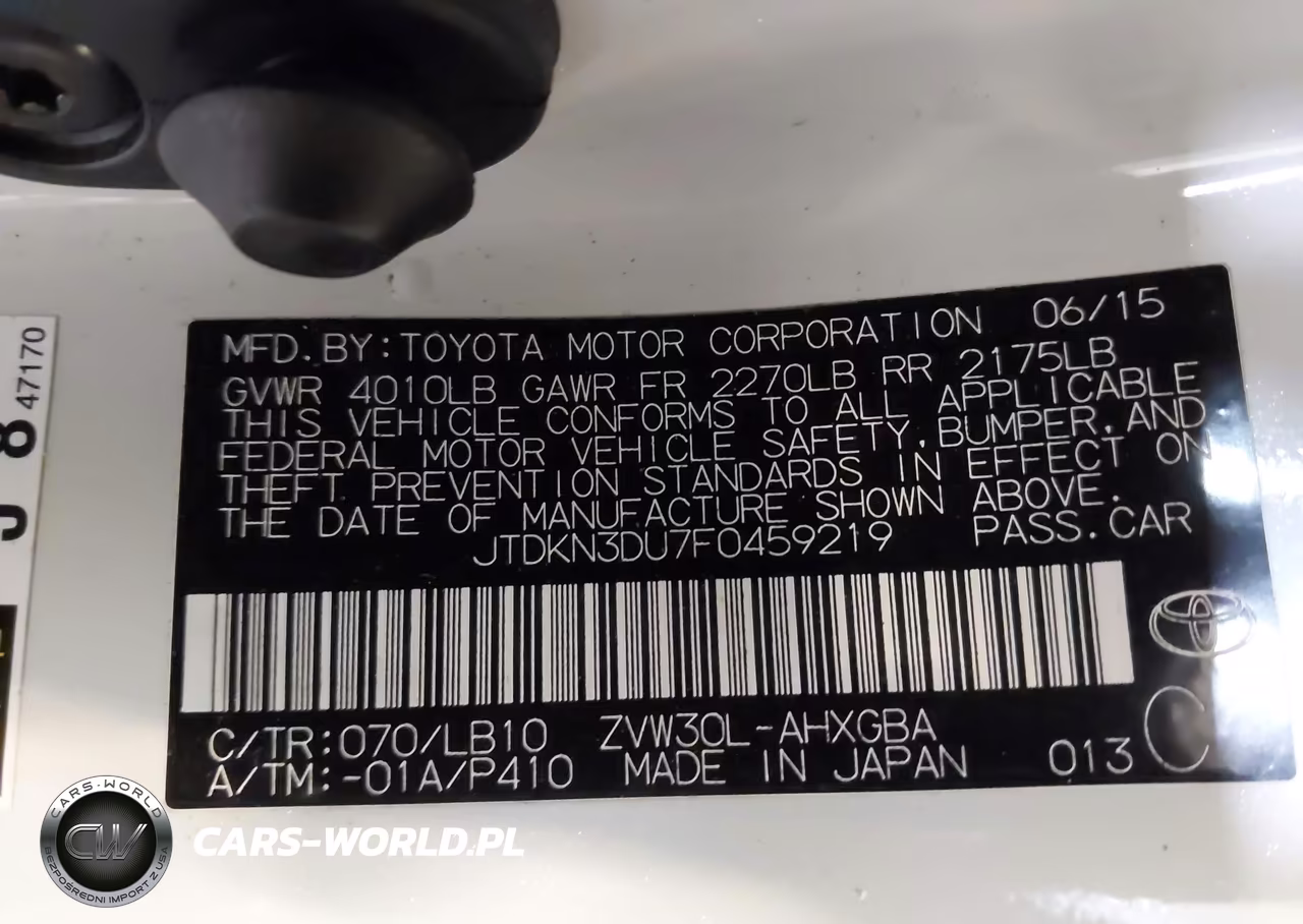 2015 Toyota Prius Four VIN:JTDKN3DU7F0459219 - 9