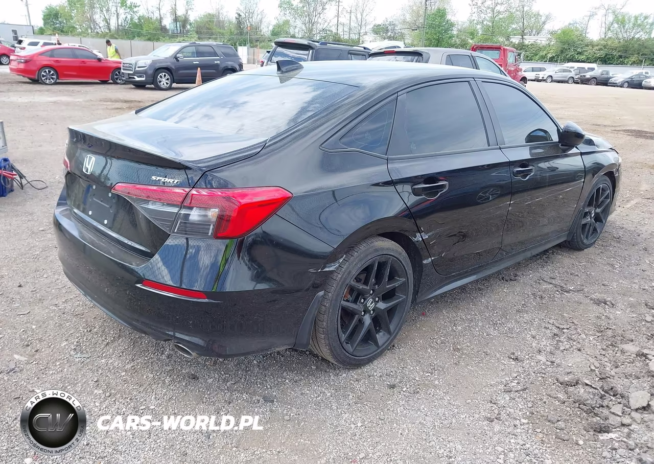 2024 Honda Civic Sport VIN:2HGFE2F56RH573523 - 4