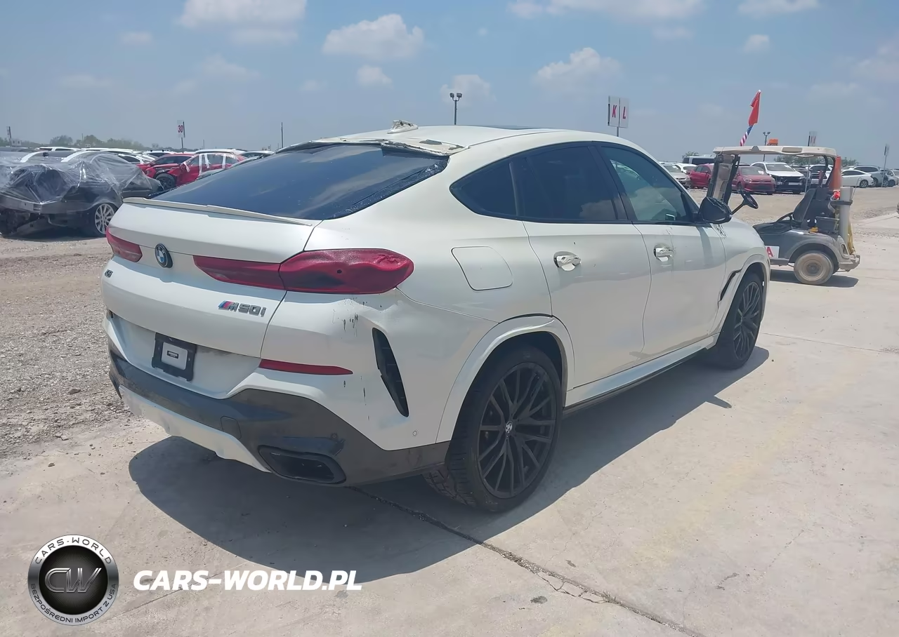 2022 BMW X6 M50I VIN:5UXCY8C05N9K70018 - 4