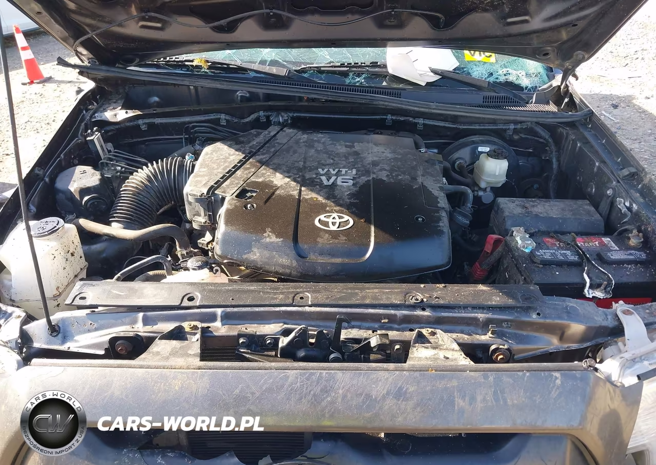 2014 Toyota Tacoma Base V6 VIN:5TFLU4EN6EX106156 - 10