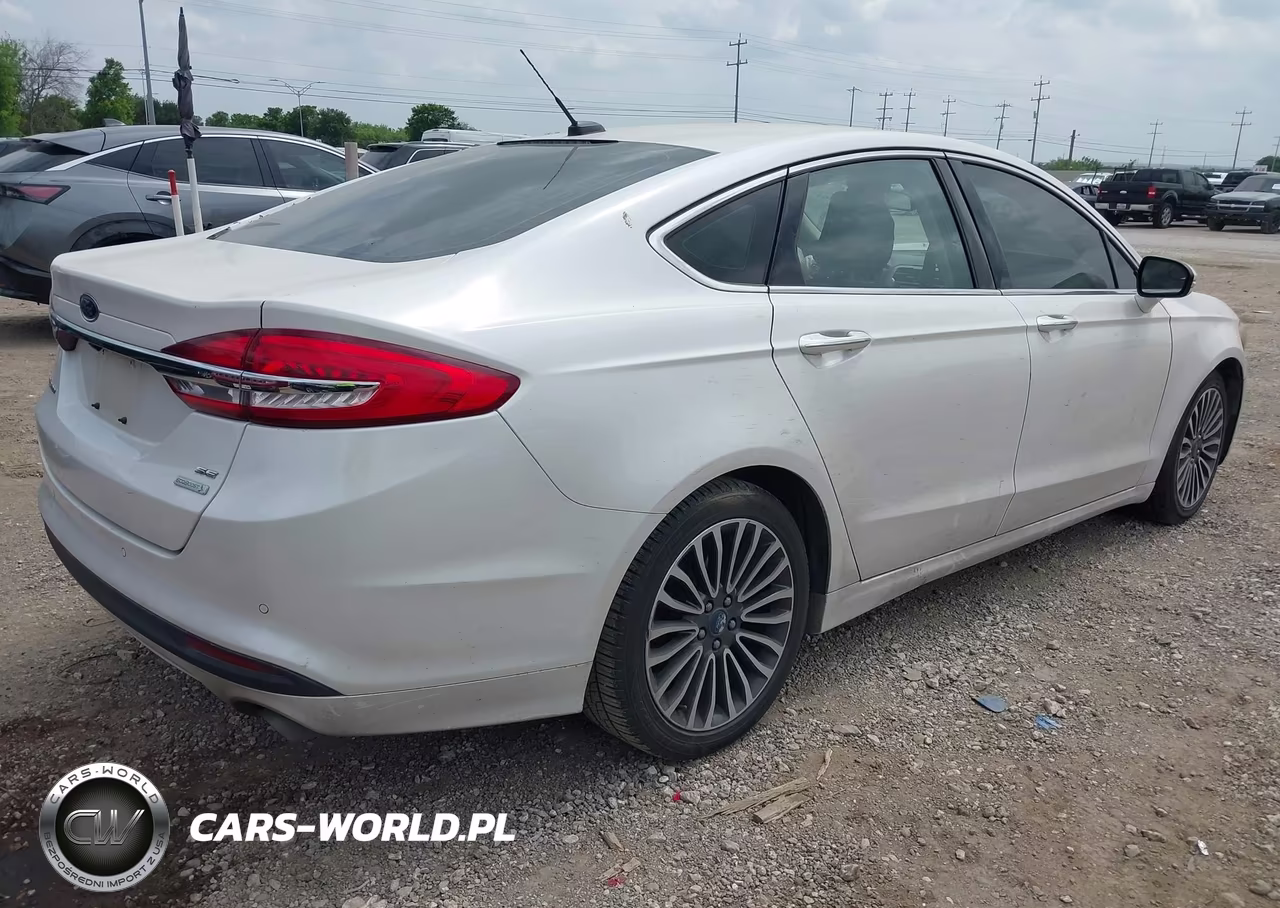 2017 Ford Fusion Se VIN:3FA6P0HD1HR402558 - 4