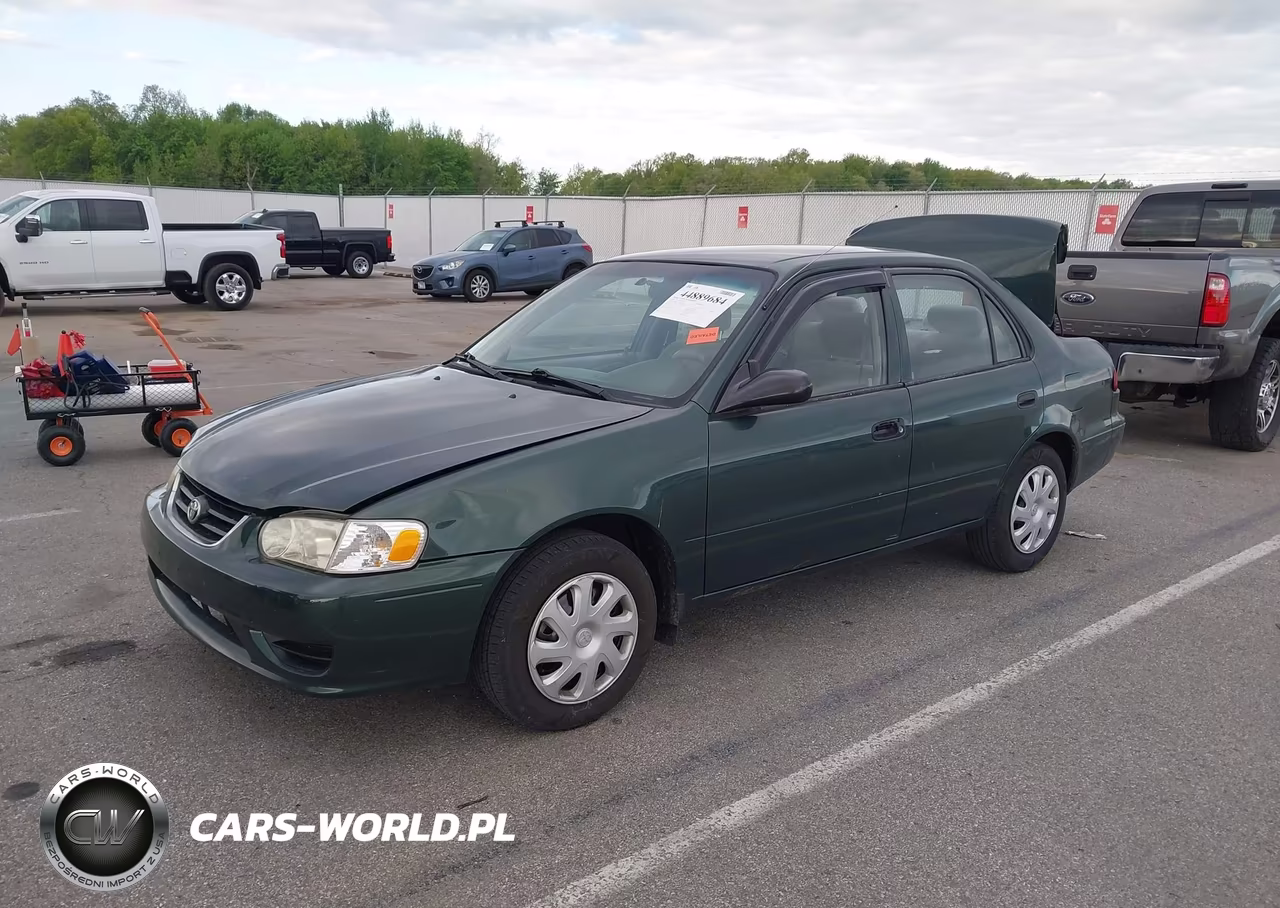 2002 Toyota Corolla Ce VIN:1NXBR12E92Z605820 - 2
