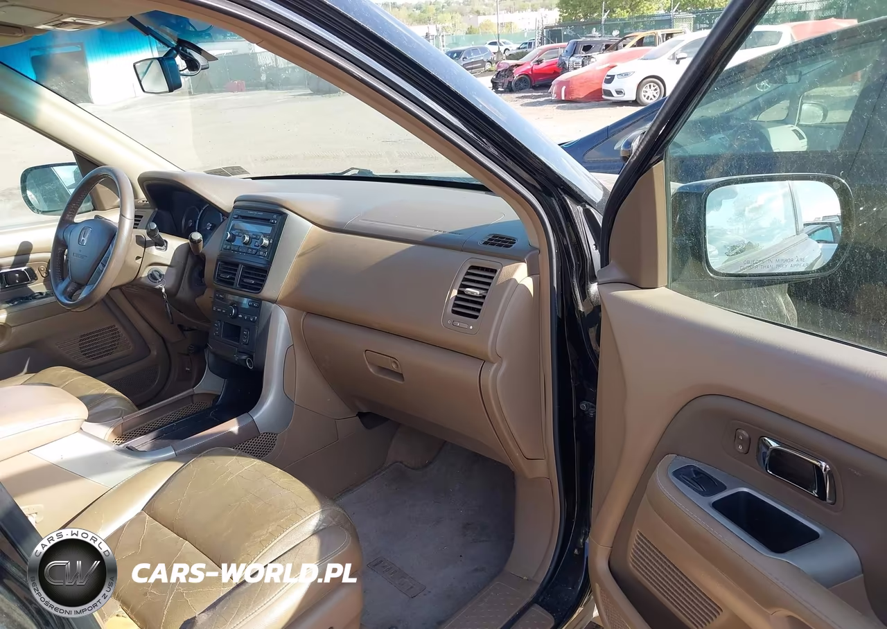 2007 Honda Pilot Ex-L VIN:2HKYF18597H502350 - 5