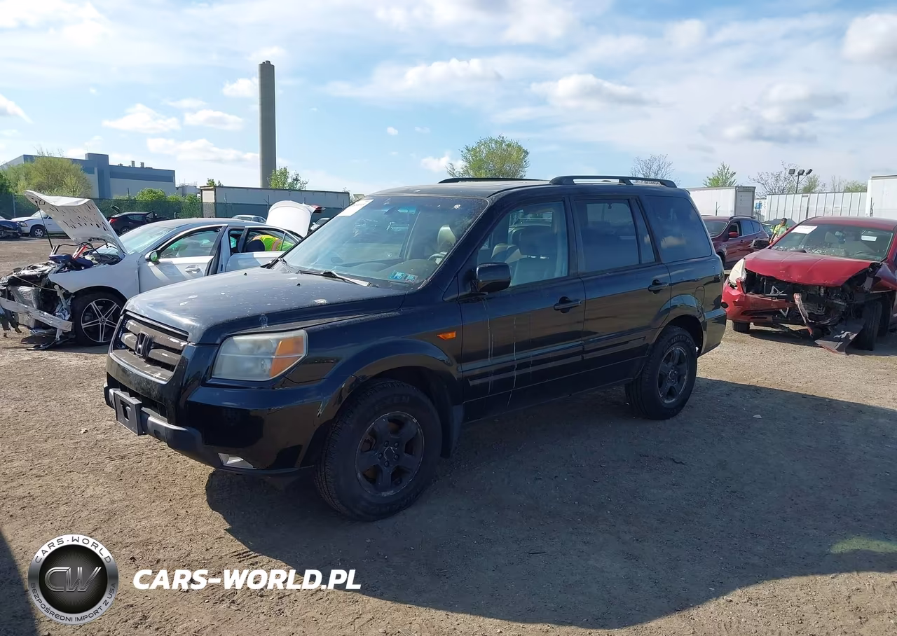 2007 Honda Pilot Ex-L VIN:2HKYF18597H502350 - 6