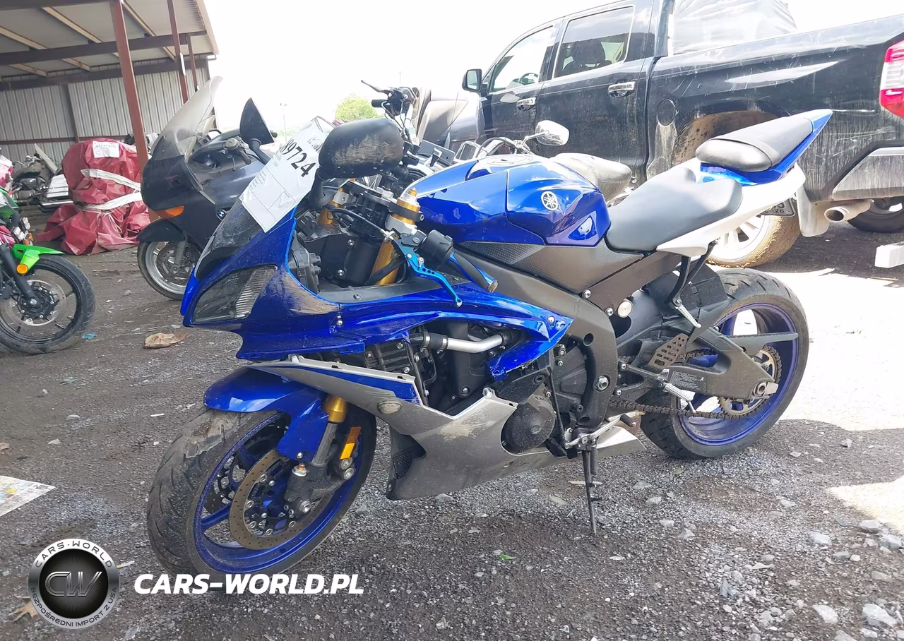 2015 Yamaha Yzfr6 VIN:JYARJ16E1FA034606 - 2