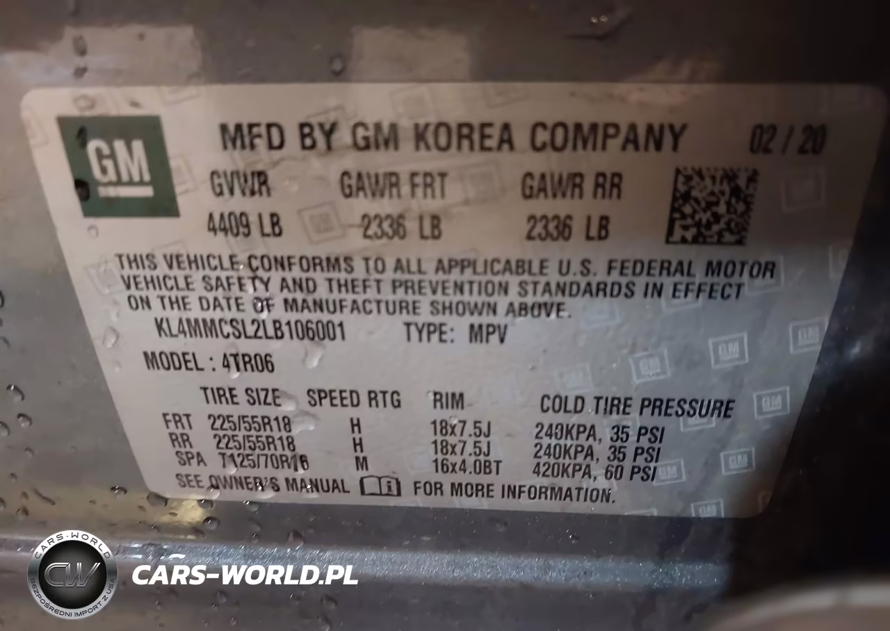 2020 Buick Encore Gx Awd Preferred VIN:KL4MMCSL2LB106001 - 9