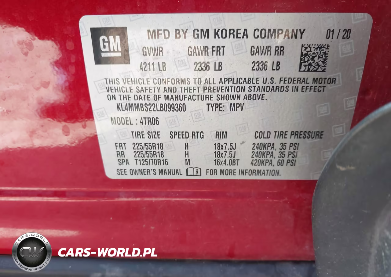 2020 Buick Encore Gx Fwd Preferred VIN:KL4MMBS22LB099360 - 9