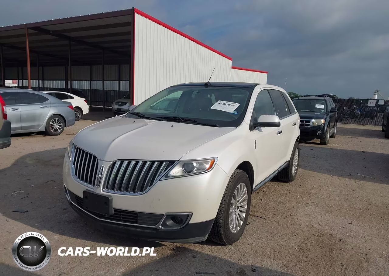 2012 Lincoln Mkx VIN:2LMDJ6JK0CBL19449 - 2