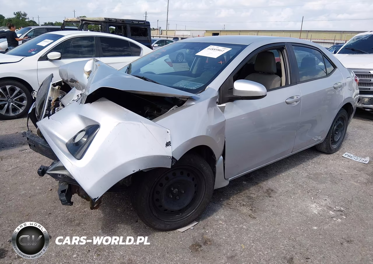 2015 Toyota Corolla Le VIN:5YFBURHE9FP238011 - 2