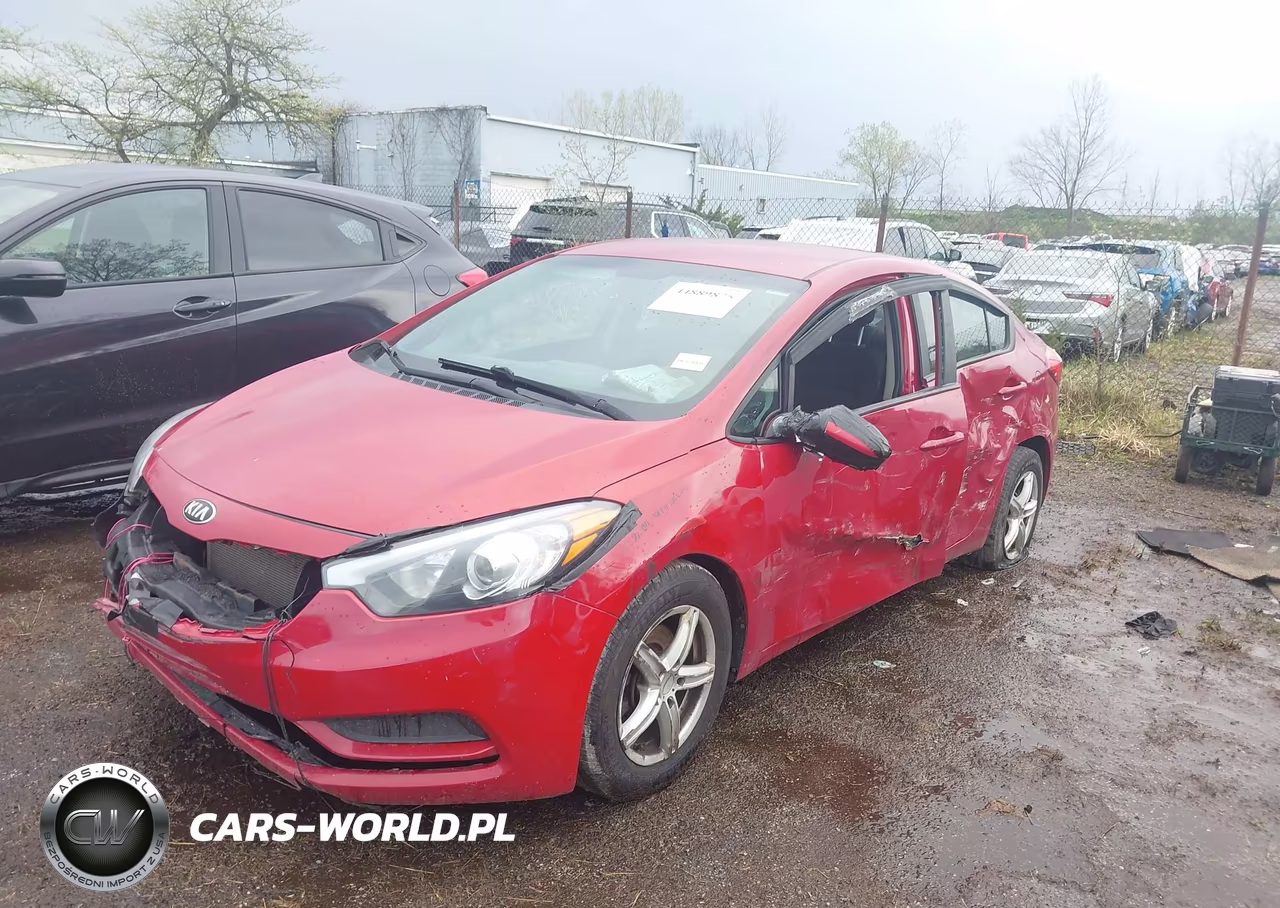 2016 Kia Forte Lx VIN:KNAFK4A64G5502681 - 2