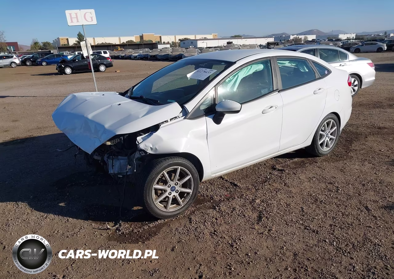 2019 Ford Fiesta Se VIN:3FADP4BJ9KM133775 - 2