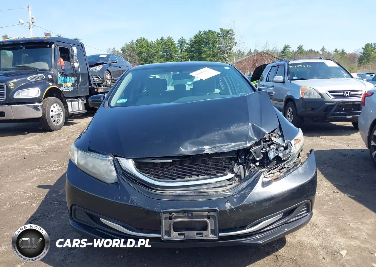 2014 Honda Civic Lx VIN:19XFB2F58EE225414 - 12