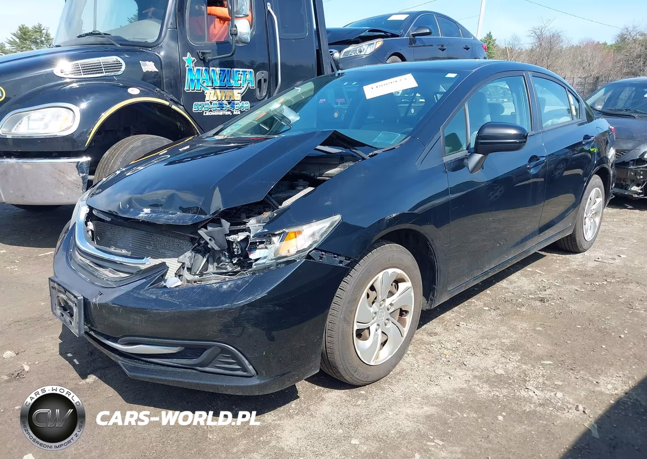 2014 Honda Civic Lx VIN:19XFB2F58EE225414 - 2