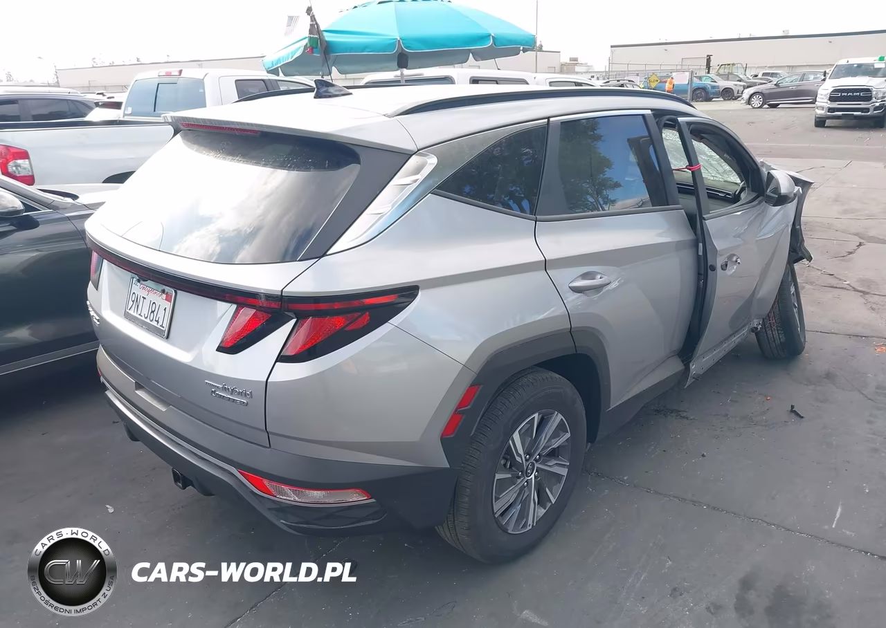 2024 Hyundai Tucson Hybrid Blue VIN:KM8JBCD13RU221211 - 4