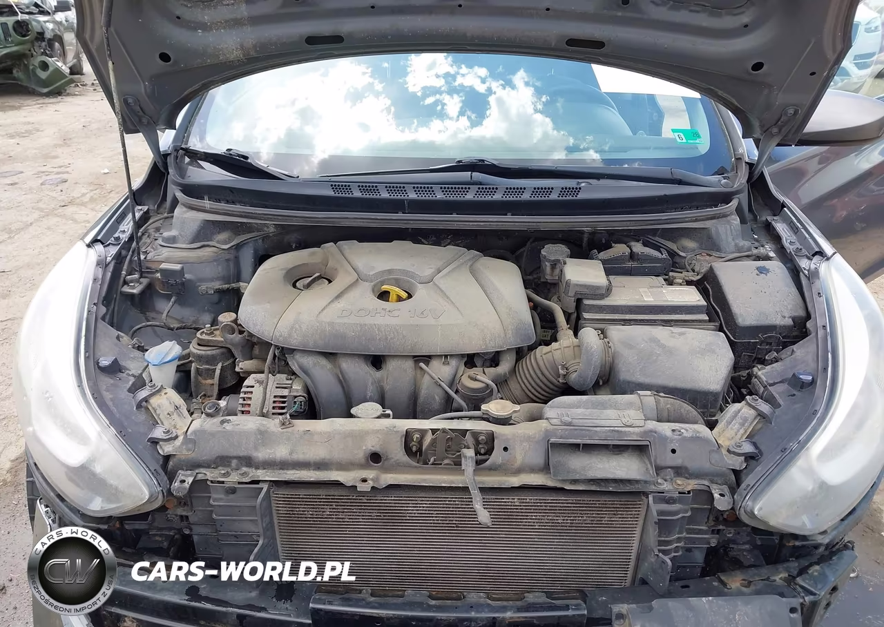 2014 Hyundai Elantra Se VIN:5NPDH4AE7EH517480 - 10