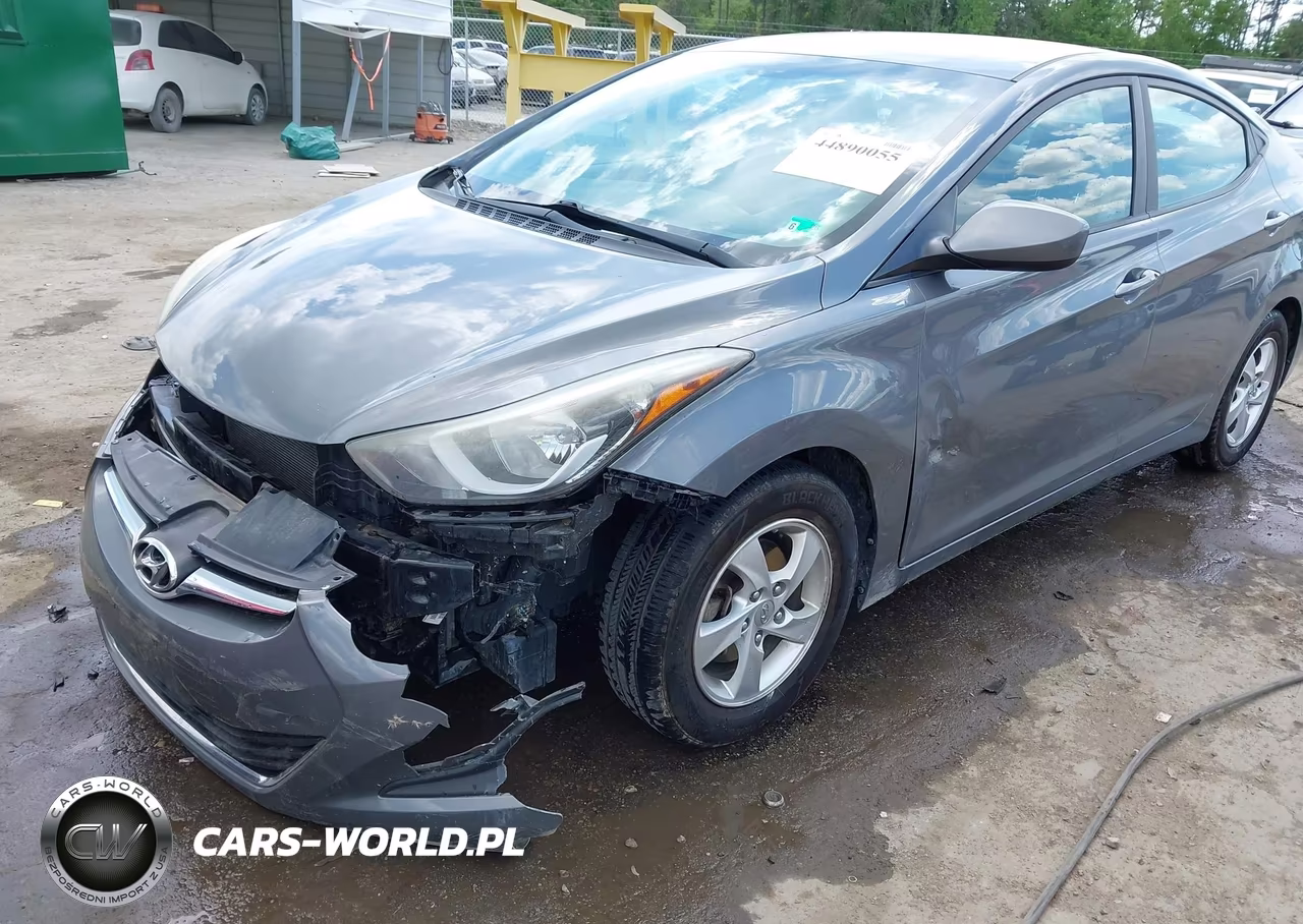 2014 Hyundai Elantra Se VIN:5NPDH4AE7EH517480 - 6