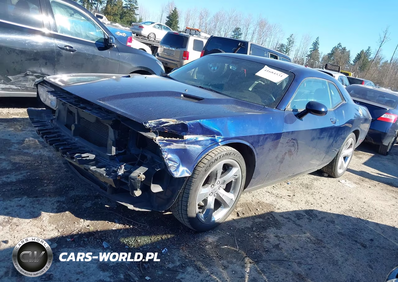 2014 Dodge Challenger Sxt VIN:2C3CDYAG0EH201786 - 2