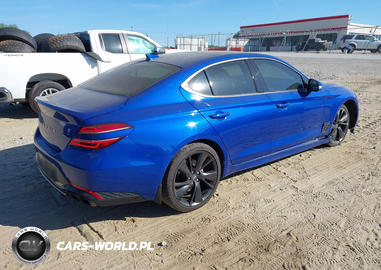 2023 Genesis G70 2.0T Rwd VIN:KMTG34TAXPU111810 - 4