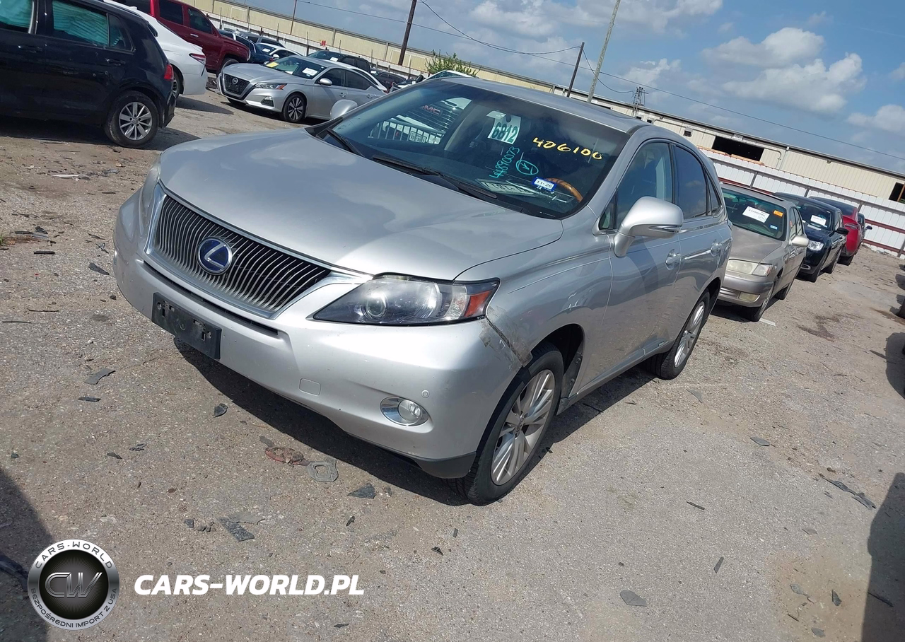 2012 Lexus Rx 450H VIN:JTJZB1BA1C2406100 - 2