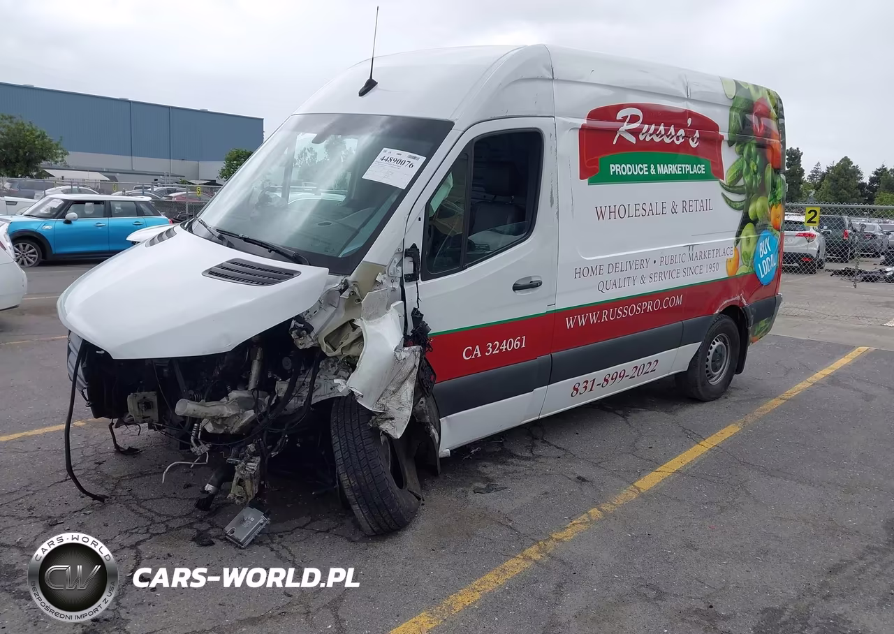 2021 Mercedes-Benz Sprinter 2500 Standard Roof V6 VIN:W1Y4EBHY1MT056764 - 2