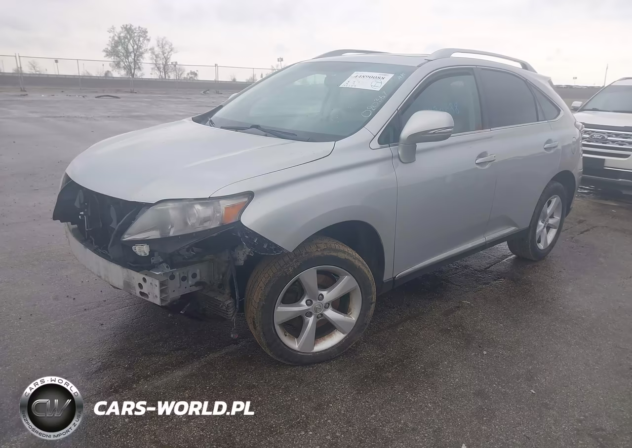 2010 Lexus Rx 350 VIN:2T2BK1BA0AC080367 - 2