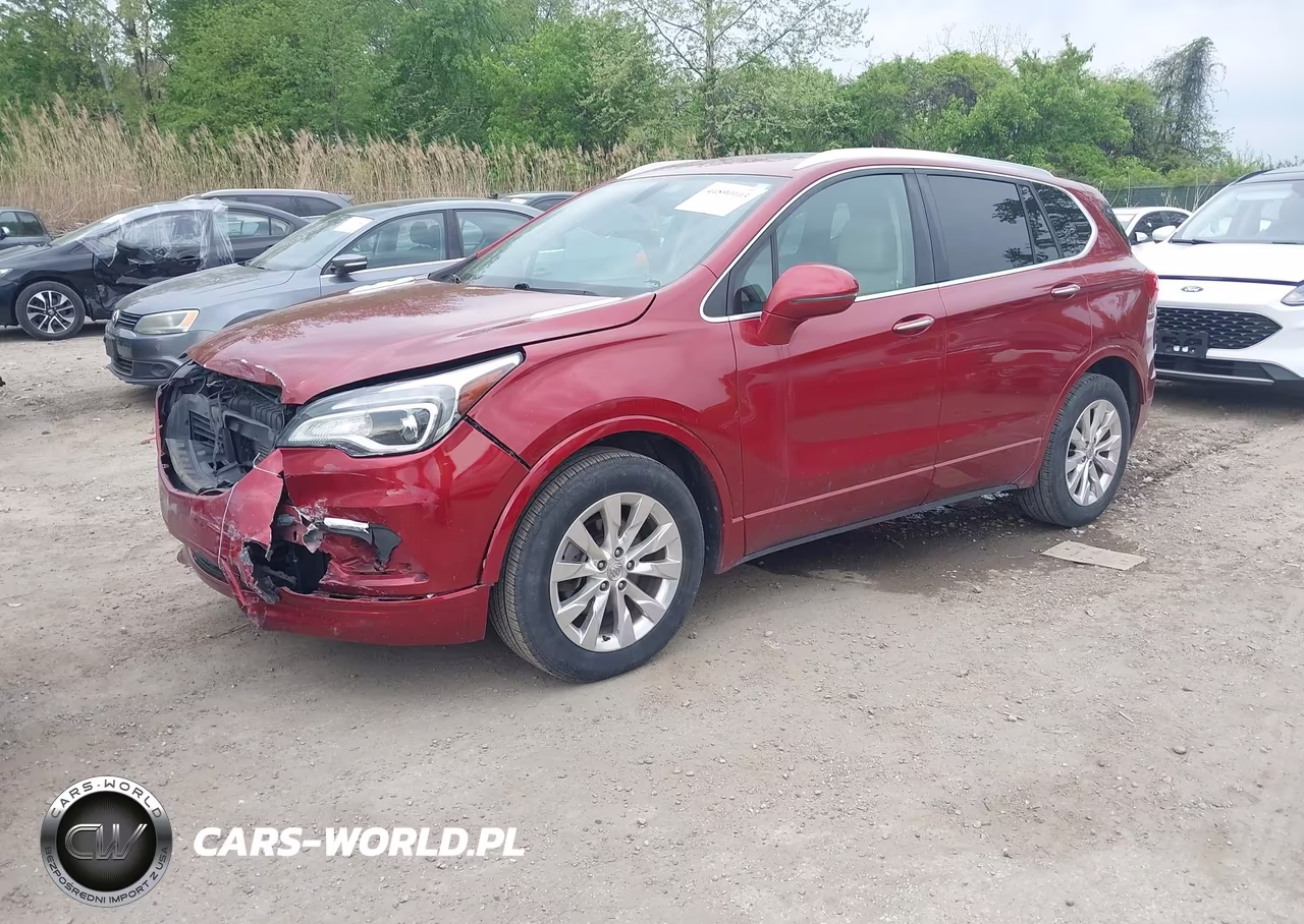 2018 Buick Envision Essence VIN:LRBFX1SA3JD027882 - 2